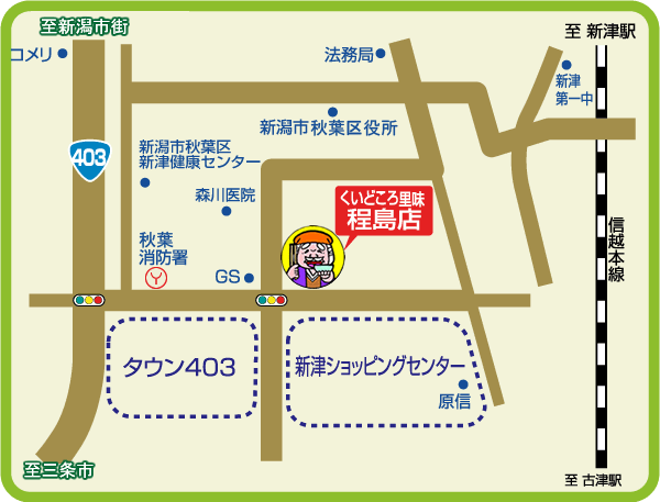 程島店マップ